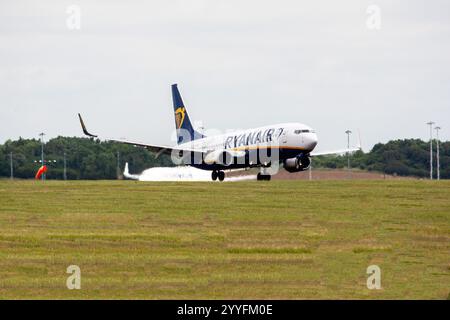 Ei-DAJ Ryanair Boeing 737-8AS Londra Stansted Regno Unito 20-06-2018 Foto Stock