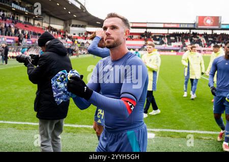 Roterdam, Paesi Bassi. 22 dicembre 2024. ROTTERDAM, 21-12-2024, Stadium Het Kasteel, stagione 2024/2025, Eredivisie olandese calcio tra Sparta Rotterdam e Ajax, giocatore dell'Ajax Jordan Henderson credito: Pro Shots/Alamy Live News Foto Stock