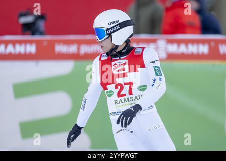 Ramsau. Am. Dachstein, Austria. 22 dicembre 2024. RAMSAU. AM. DACHSTEIN, AUSTRIA - 21 DICEMBRE: Sora Yachi del Giappone durante la Coppa del mondo Nordic Combined Ramsau Men's - Individual Gundersen HS96/10km Ramsau am Dachstein il 21 dicembre 2024 a Ramsau. am. Dachstein, .241221 SEPA 12 113 - 20241222 PD9691 credito: APA-PictureDesk/Alamy Live News Foto Stock