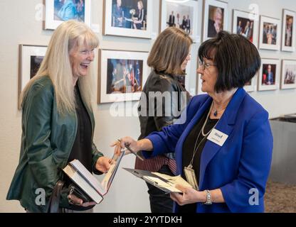 Doris Kearns Goodwin, alla LBJ Library di Austin, Texas il 16 ottobre 2024 - 3. Foto Stock