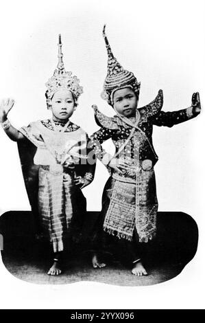 L'Oriente incontra l'Occidente in Thailandia 1952 (02). Foto Stock