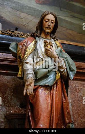 Il Sacro cuore di Gesù. La Basilica di nostra Signora Addolorata (il Santuario Nazionale) a Šaštín-Stráže, Slovacchia. Foto Stock