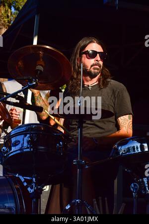 Dave Grohl sul palco culinario di BottleRock 2021 Foto Stock