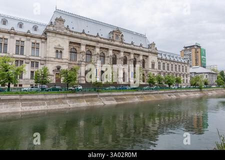 5 maggio 2023 Bucarest Romania. Palazzo della giustizia Foto Stock
