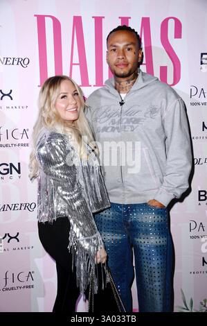 Marlisa Rudizo Mrs. Marlisa und Jona Steinig beim Dalias 23. Geburtstag Bash im the Cloud. Berlino, 28.02.2025 *** Marlisa Rudizo Mrs Marlisa e Jona Steinig alla festa del 23° compleanno di Dalias al Cloud Berlin, 28 02 2025 foto:Xn.xKubelkax/xFuturexImagex dalia 5341 Foto Stock