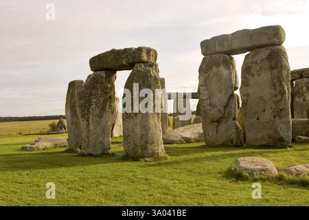 Stonehenge, Henge Bath, Regno Unito Inghilterra Foto Stock