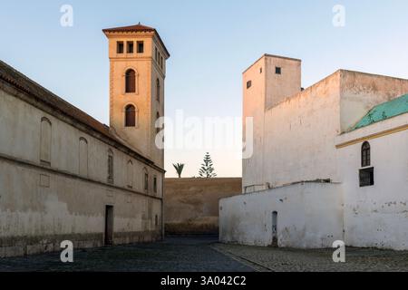 El Jadida è un importante porto e città fortificata sulla costa atlantica del Marocco. Foto Stock