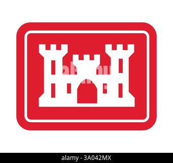 United States Army Corps of Engineers USACE Foto Stock
