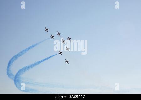 Air show by Air Force India, 17 ottobre 2004, Marine Drive, Bombay Mumbai, Maharashtra, India, Asia Foto Stock