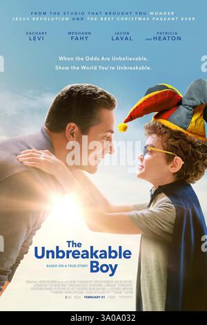 THE UNBREAKABLE BOY (2025), diretto da JON GUNN. Crediti: Kingdom Story Company / Lionsgate / album Foto Stock