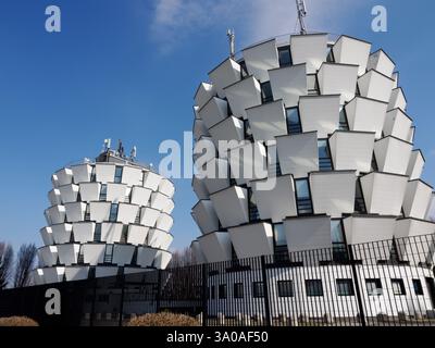 Le Pigne, edifici moderni a Cinisello Balsamo, Milano, Lombardia, Italia Foto Stock