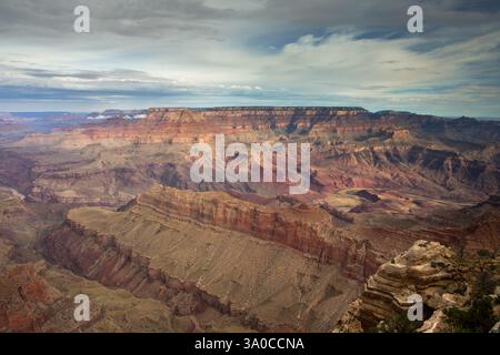 Vista da Lipan Point Foto Stock