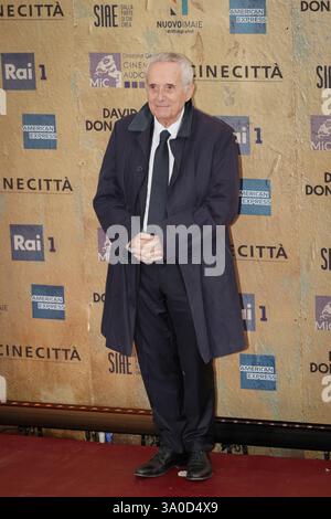 DATA RECORD NON DICHIARATA Marco Bellocchio, David di Donatello 2024 cerimonia di premiazione Roma, Italia - 3 maggio 2024: Marco Bellocchio partecipa al Red carpet del David di Donatello 2024 cerimonia di premiazione a Roma, Italia, agli studi CinecittÃ. Roma RM Italia Copyright: XGennaroxLeonardix Foto Stock