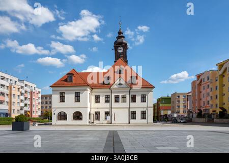 Lubin, bassa Slesia, Polonia - edificio barocco del municipio eretto nel 1768 e ricostruito nel 1950 Foto Stock