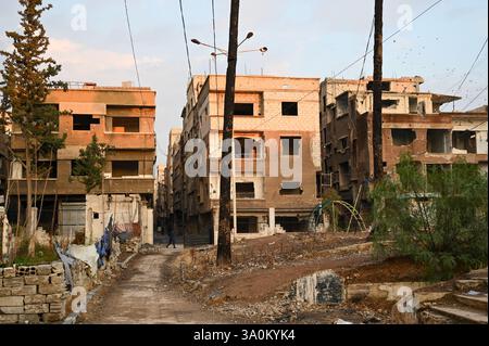 Damasco, Siria - dicembre 2024: Post caduta di Assad. Foto Stock