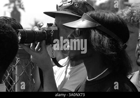 Uomini a Los Angeles, CALIFORNIA, USA, circa 1989 Foto Stock