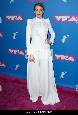 (FILE) il giudice segnala che potrebbe licenziare NY Times dal caso di diffamazione Baldoni-Lively da 400 milioni di dollari. MANHATTAN, NEW YORK CITY, NEW YORK, Stati Uniti d'America - 20 AGOSTO: L'attrice americana Blake Lively con un vestito Ralph e Russo arriva agli MTV Video Music Awards 2018 tenuti al radio City Music Hall il 20 agosto 2018 a Manhattan, New York City, New York, Stati Uniti. (Foto di Xavier Collin/Image Press Agency) Foto Stock