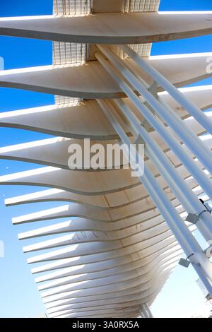 Impressionen: Die Hafenpromenade 'Muelle uno', Malaga, Andalusia, Spanien (nur fuer redaktionelle Verwendung. Keine Werbung. Referenzdatenbank: http: Foto Stock