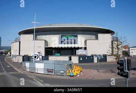SSE Arena, Belfast, Nordirland/Irlanda del Nord (nur fuer redaktionelle Verwendung. Keine Werbung. Referenzdatenbank: http://www.360-berlin.de. © Je Foto Stock