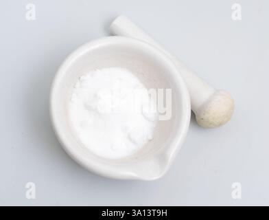 Diacetato di sodio. È un sale di acido acetico Foto Stock