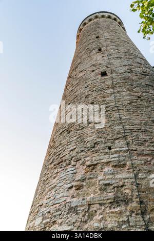 Torre del Castello di Toompea, Tallinn, Estonia Foto Stock