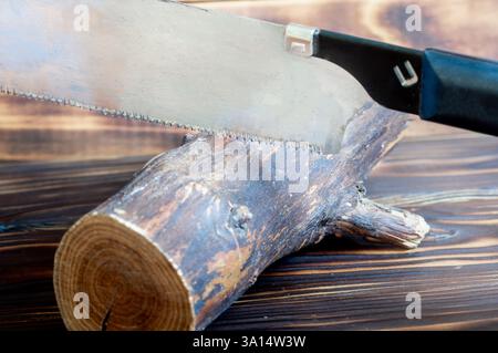 Sega giapponese per la lavorazione del legno Foto Stock