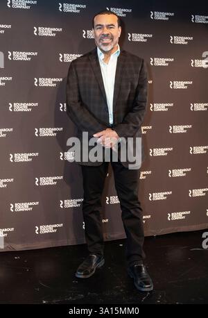 New York, NY, 6 marzo 2025: Joseph Joubert partecipa a una chiamata fotografica per il prossimo musical di Broadway "Pirates! The Penzance Musical al West Bank Cafe di New York il 6 marzo 2025 Credit: Lev Radin/Alamy News Live Foto Stock