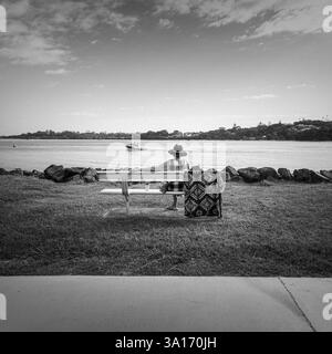 Ballina Beach Holiday Travel Foto Stock