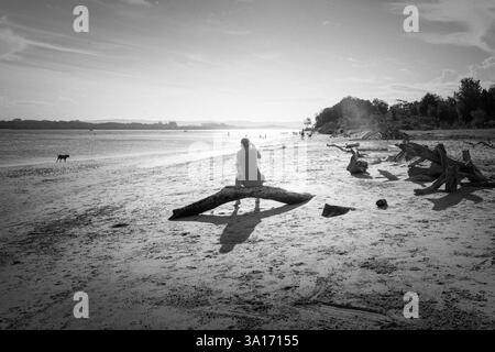 Ballina Beach Holiday Travel Foto Stock
