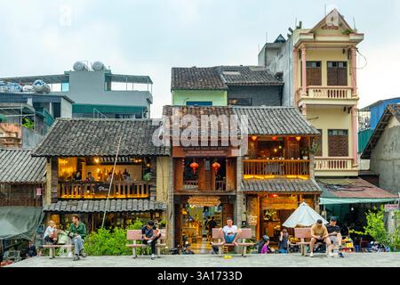 Vietnam, Tonchino superiore, provincia di Dong Van, città di Dong Van Foto Stock