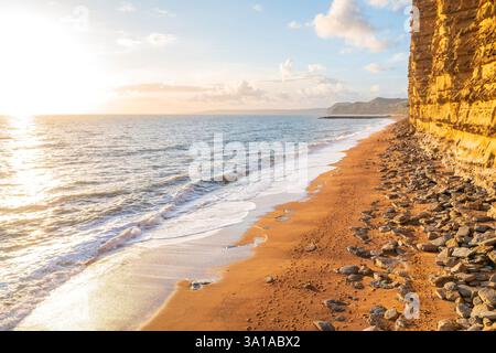 West Bay, Dorset, Inghilterra, Regno Unito, Europa Foto Stock