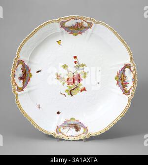 Targa, circa 1741-1745. Foto Stock