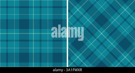 Motivi a quadri Madras senza cuciture in colori a tema sfumato Illustrazione Vettoriale