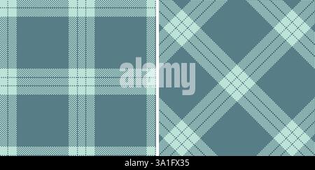 Motivi a quadri Madras senza cuciture in colori a tema sfumato Illustrazione Vettoriale