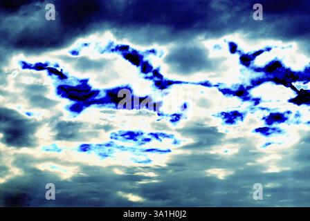 Sfondo colorato, colori astratti a Pune, Maharashtra, India, Asia Foto Stock