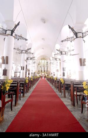 Cattedrale di San Tommaso costruita tra il 1715 e il 1719, Fort, Bombay ora Mumbai, Maharashtra, India, Asia Foto Stock