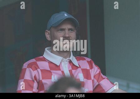 Koeln, Germania. 9 marzo 2025. Christian Osebold (Leiter Physio 1. FC K?ln) Google Pixel Frauen-Bundesliga, 1. FC K?LN - FC BAYERN M?NCHEN, K?LN, RHEINENERGIESTADION AM 09.03.2025 LE NORMATIVE DFB VIETANO QUALSIASI USO DI FOTOGRAFIE COME SEQUENZE DI IMMAGINI E/O QUASI-VIDEO. Credito: dpa/Alamy Live News Foto Stock