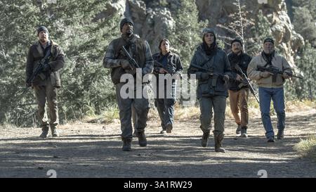 ANTHONY MACKIE in ELEVATION (2024), diretto da GEORGE NOLFI. Crediti: Lirical Media / Grinder Monkey / John Glenn Entertainment / album Foto Stock