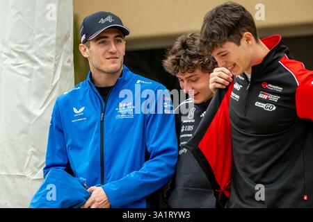 CIRCUITO INTERNAZIONALE DEL BAHRAIN, BAHRAIN - FEBBRAIO 27: Jack Doohan, Alpine A525 dall'Australia durante i test del Bahrain sul circuito internazionale del Bahrain giovedì 27 febbraio 2025 a Sakhir, Bahrain (foto di Michael Potts/BSR Agency) Foto Stock