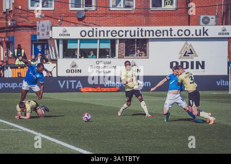 Stockport County vs. Charlton Athletic 08.03.2025 Foto Stock
