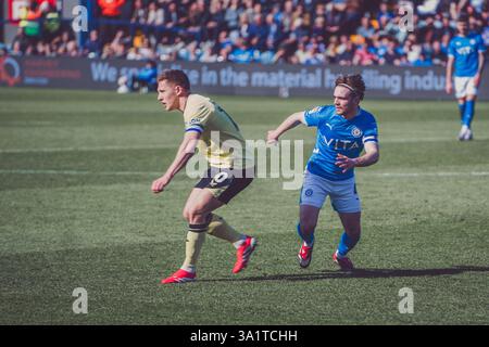 Stockport County vs. Charlton Athletic 08.03.2025 Foto Stock