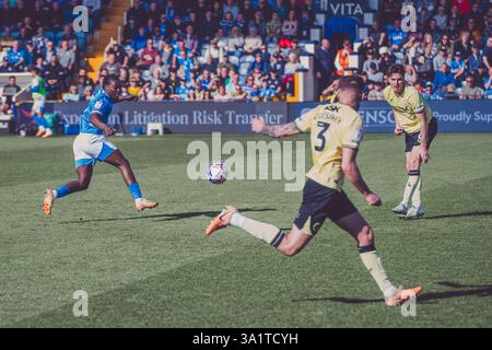 Stockport County vs. Charlton Athletic 08.03.2025 Foto Stock