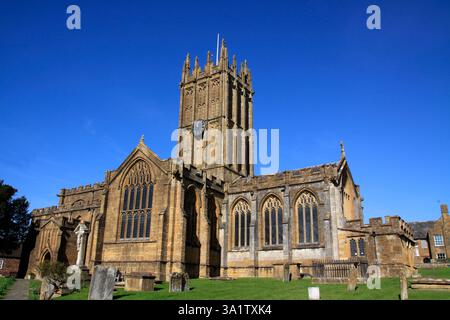 St Mary's Church Ilminster Somerset Inghilterra regno unito Foto Stock