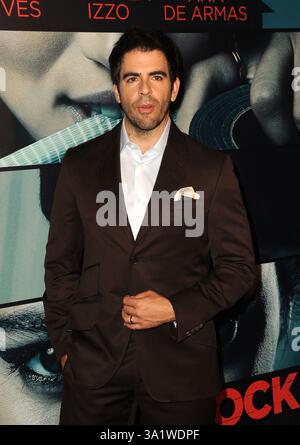 Eli Roth partecipa alla prima di "Knock Knock" al TCL Chinese Theatre il 7 ottobre 2015 a Hollywood, California Foto Stock