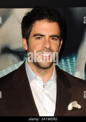 Eli Roth partecipa alla prima di "Knock Knock" al TCL Chinese Theatre il 7 ottobre 2015 a Hollywood, California Foto Stock