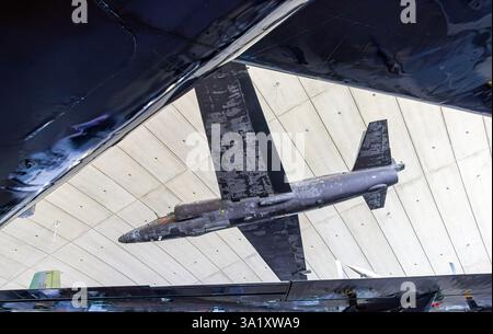 Aereo spia U2 Duxford IWM Foto Stock
