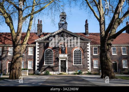 Il Museum of the Home, precedentemente noto come Geffrye Museum, è un museo gratuito delle ex almshouses del XVIII secolo, patrimonio dell'umanità dell'UNESCO, su Kingsland Road a Hoxton, L. Foto Stock