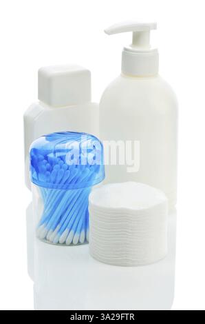 Set di accessori per la cura Foto Stock