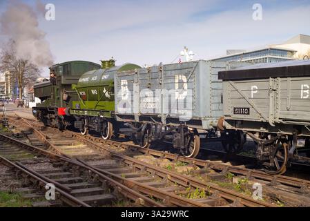 30742 motore a vapore foto charter presso il porto di Bristol ferrovia [ 2025 ] Foto Stock