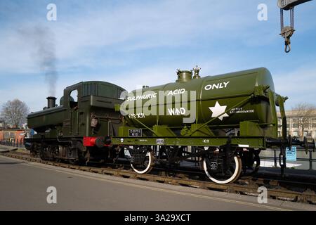 30742 motore a vapore foto charter presso il porto di Bristol ferrovia [ 2025 ] Foto Stock